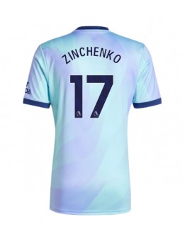 Arsenal Oleksandr Zinchenko #17 Rezervni Dres 2024-25 Kratak Rukavima